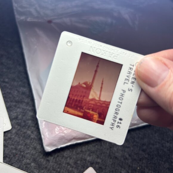 Vintage Glen's Travel Photography Travel Slides 30 Slides Middle East Egypt 70s - Picture 2 of 13